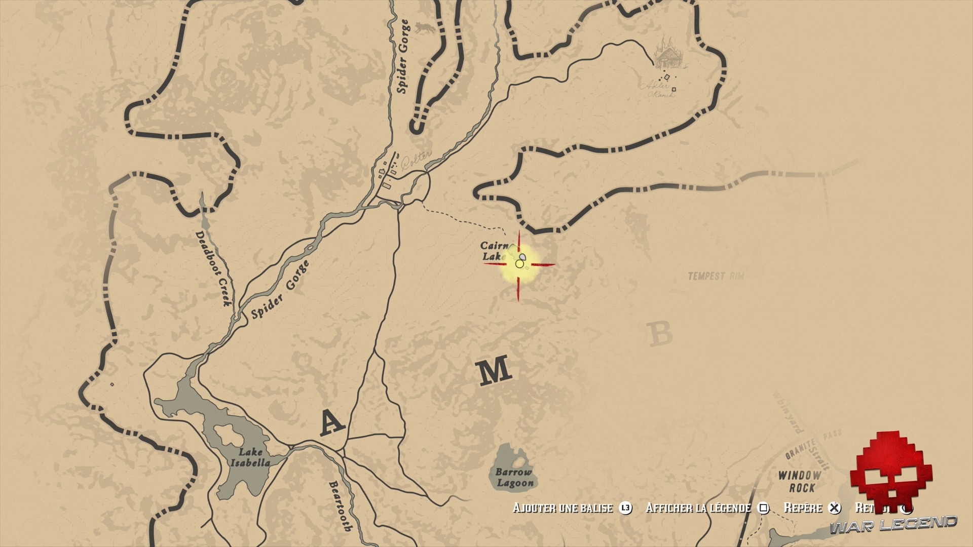 Soluce Red Dead Redemption 2 De grands hommes, et une femme emplacement sur la carte de Flaco Hernandez