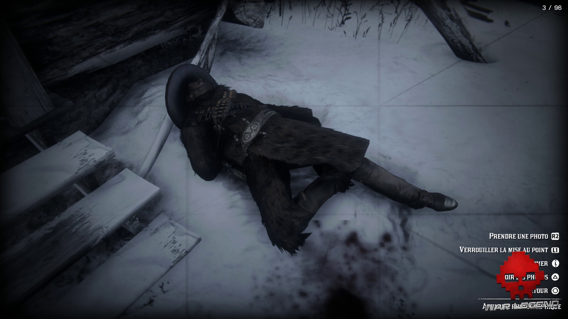 Soluce Red Dead Redemption 2 De grands hommes, et une femme photo du cadavre de Flaco Hernandez