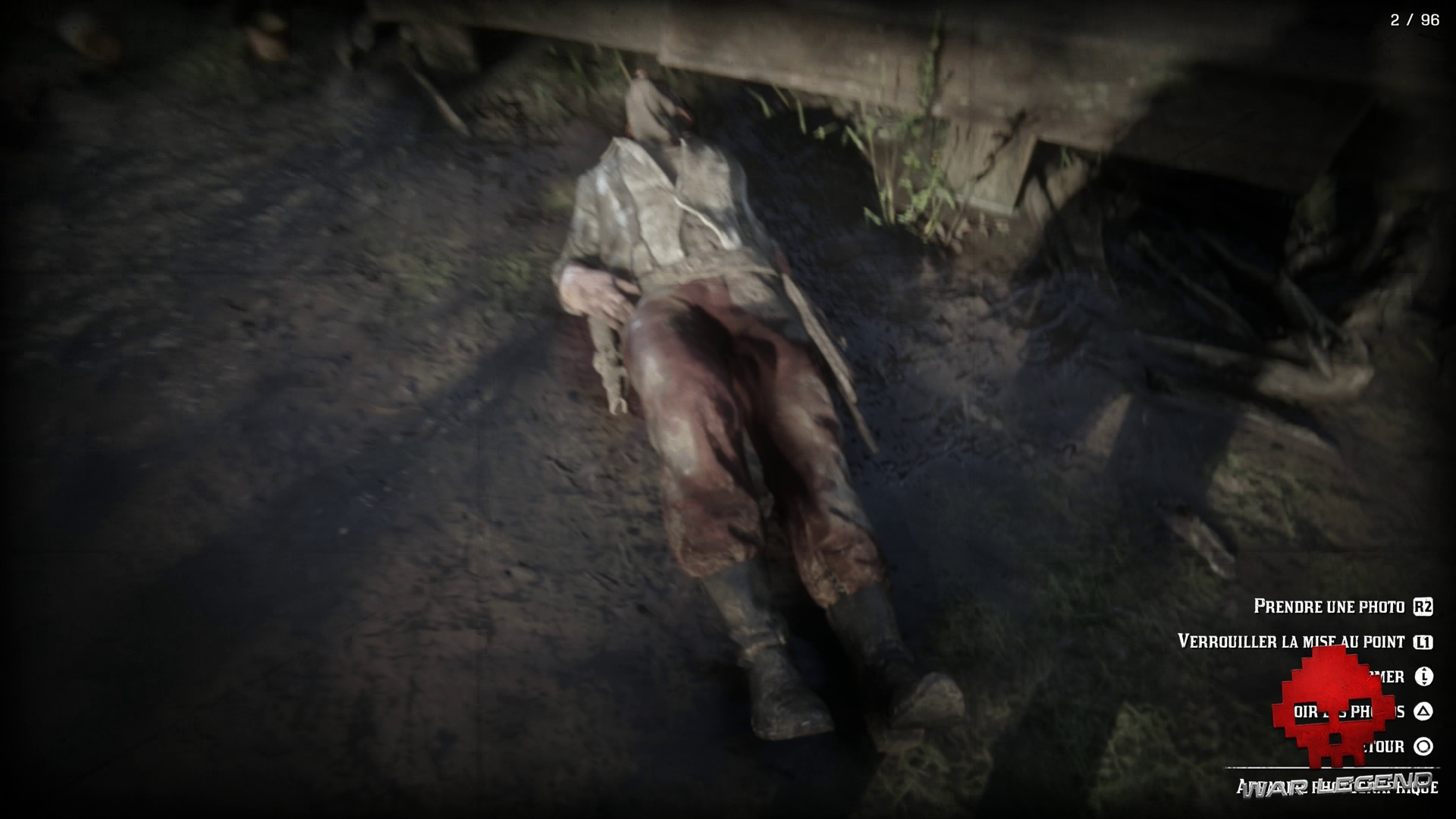 Soluce Red Dead Redemption 2 De grands hommes, et une femme photo du cadavre d'Emmet Granger 