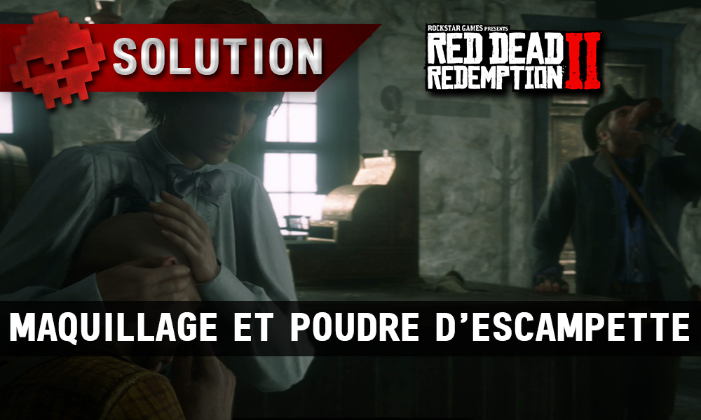 vignette soluce red dead redemption 2 maquillage et poudre d'escampette