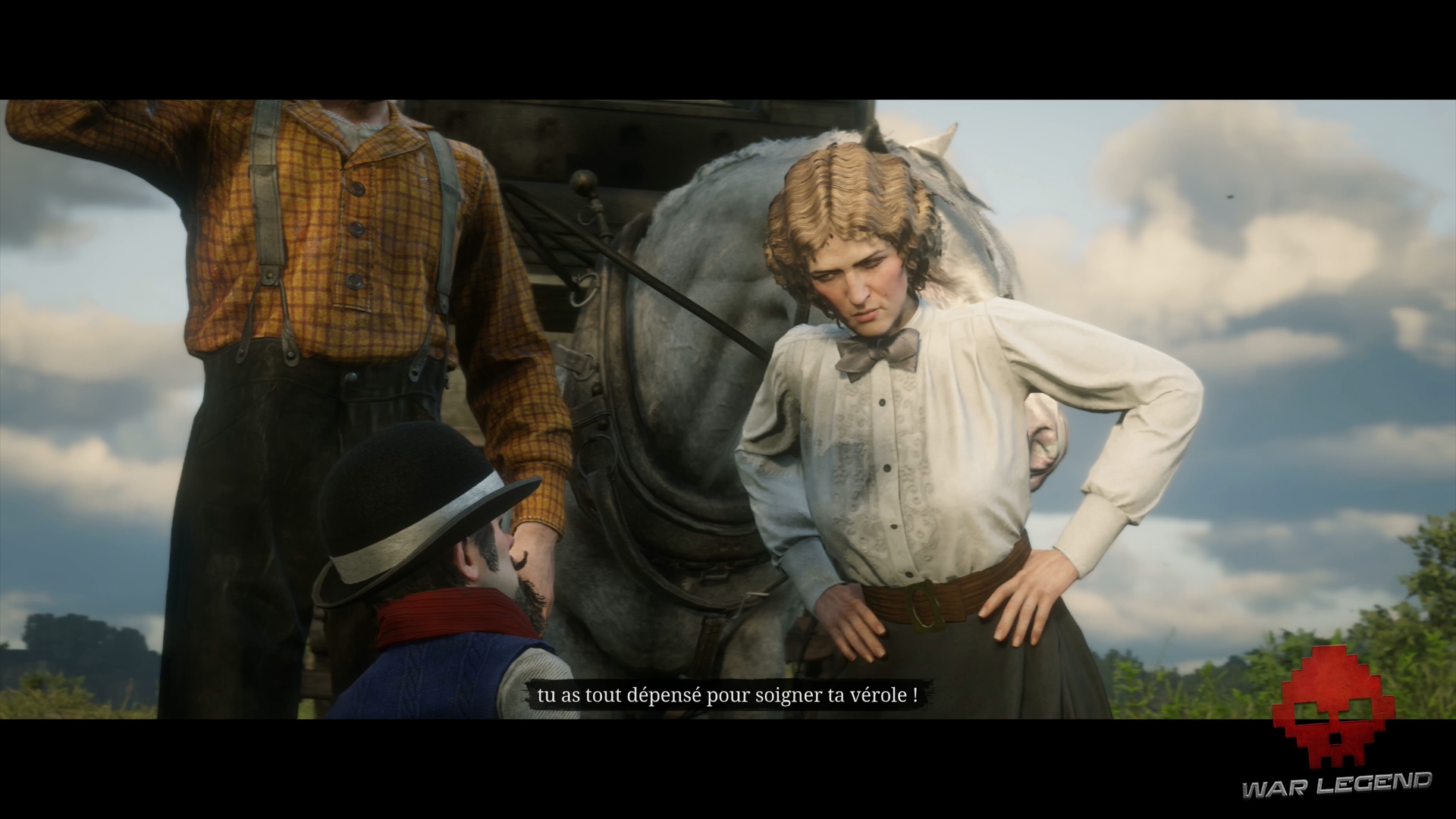 Soluce Red Dead Redemption 2 Maquillage et poudre d'escampette Marjorie gronde Magnifico