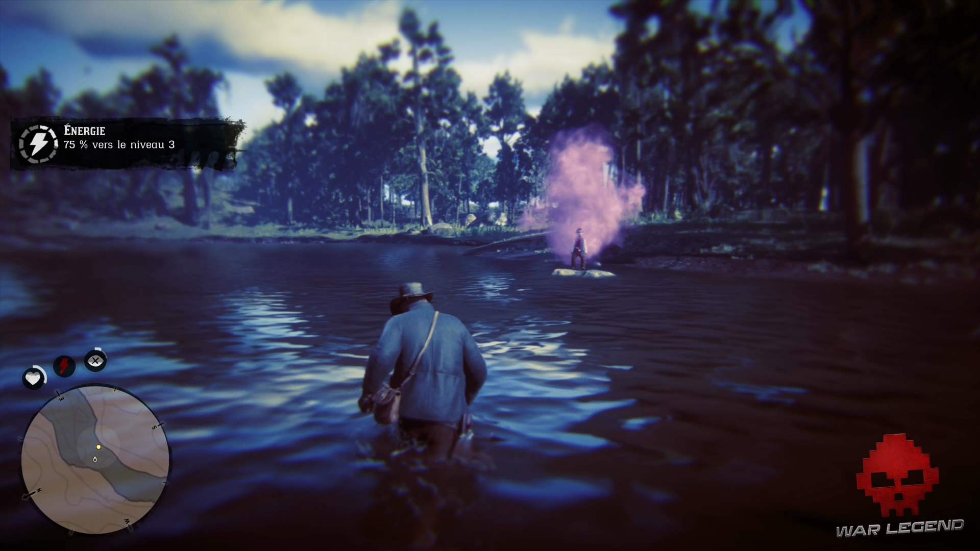 Soluce Red Dead Redemption 2 Maquillage et poudre d'escampette traversée de la rivière