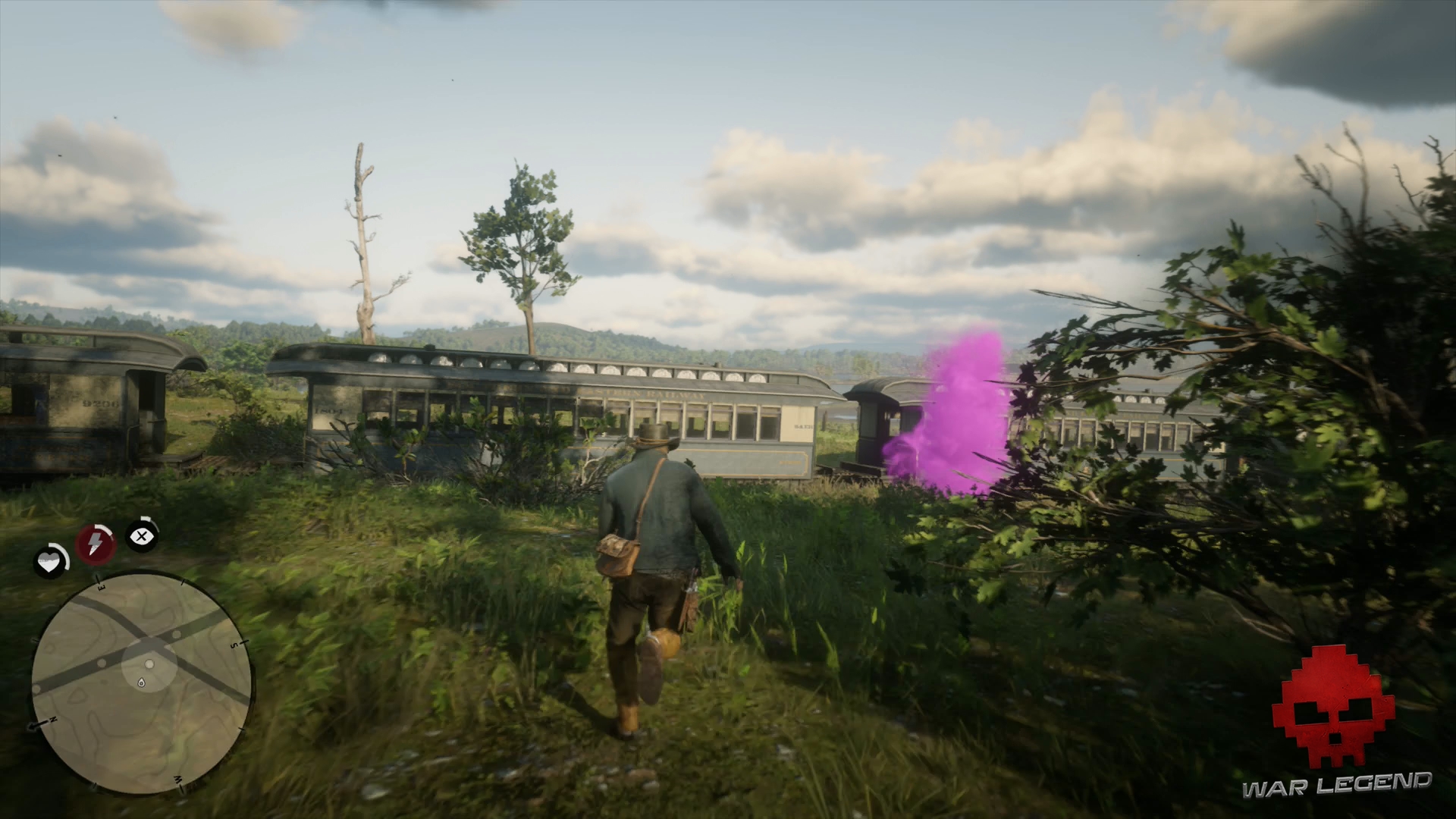 Soluce Red Dead Redemption 2 Maquillage et poudre d'escampette passage du train