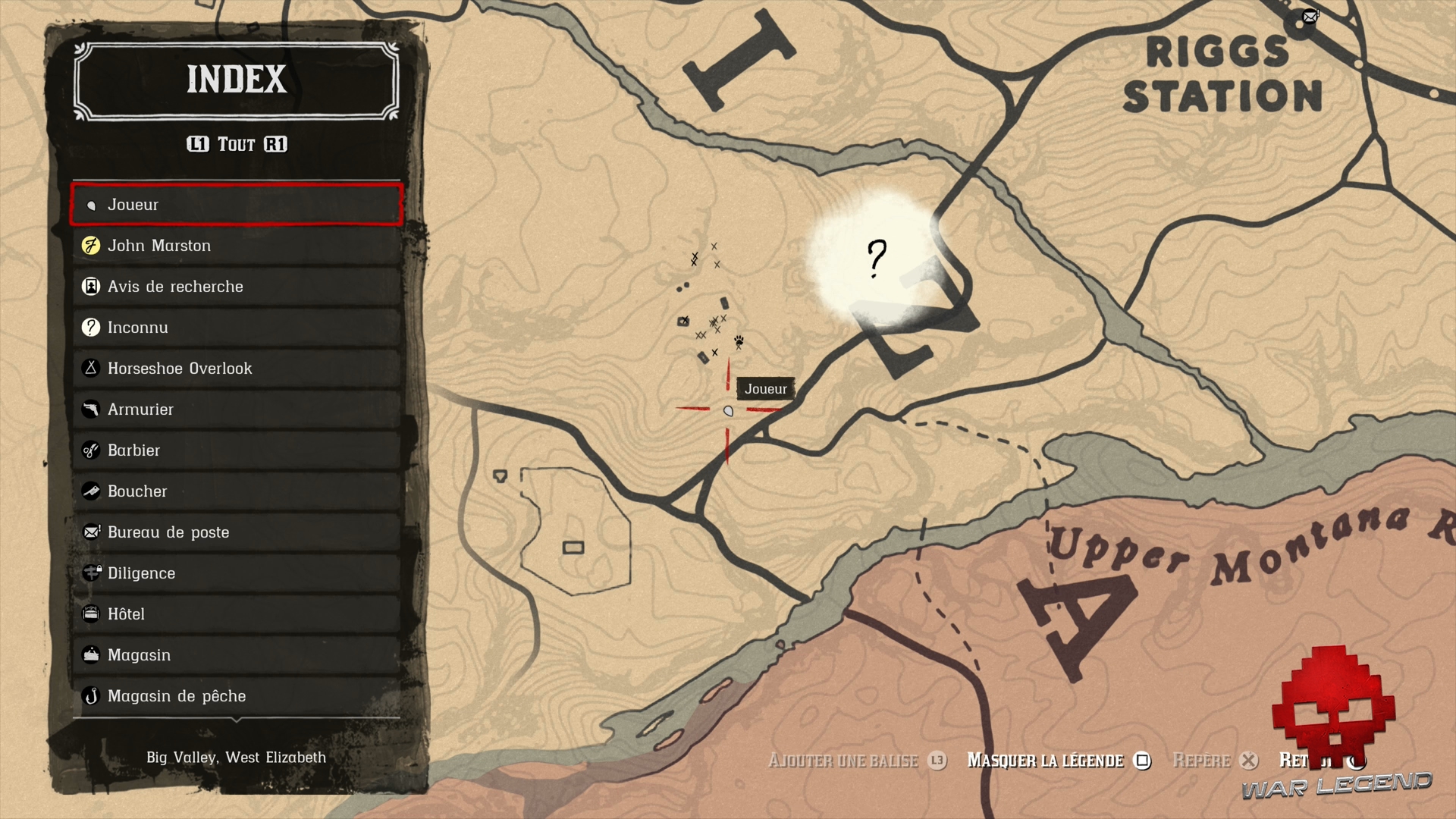 Soluce Red Dead Redemption 2 Photographies d'un pays idyllique Emplacement sur la carte