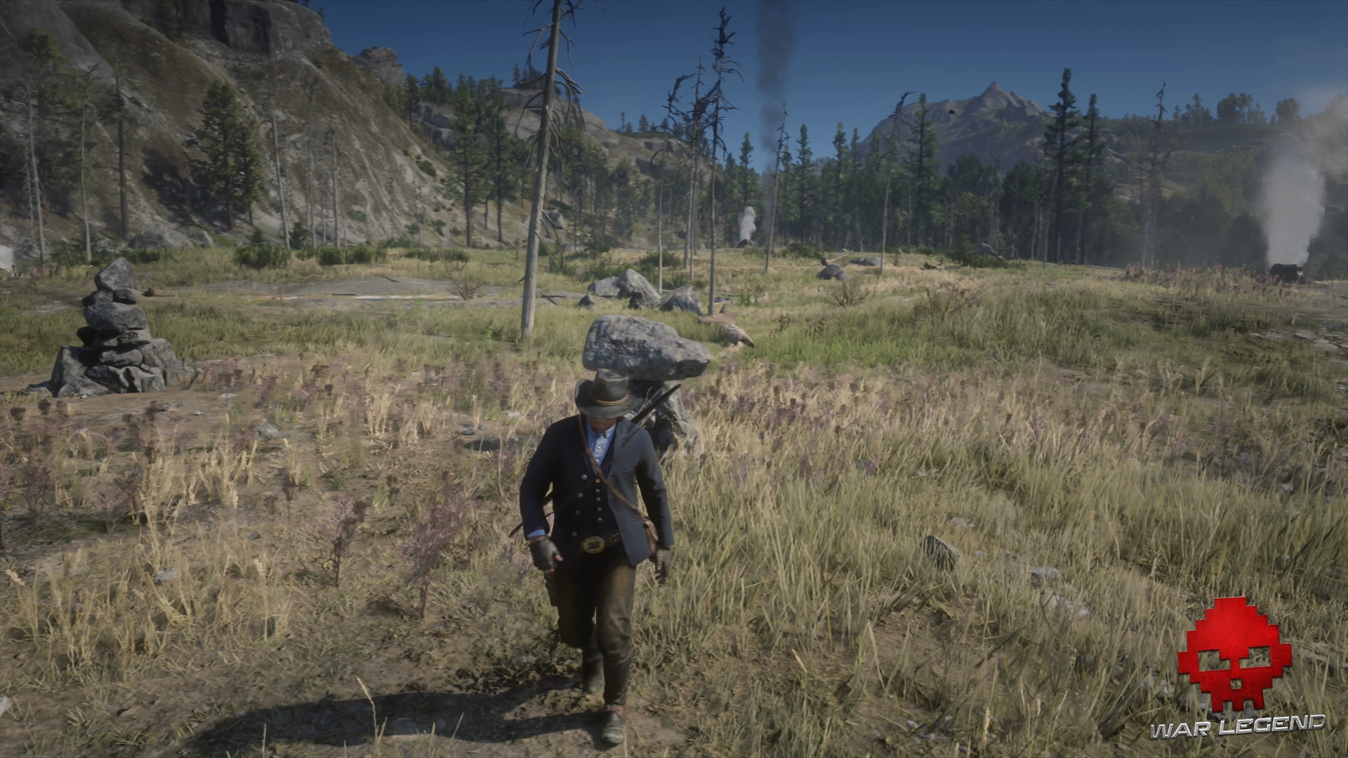 Soluce Red Dead Redemption 2 Le trésor de Jack Hall emplacement de la troisième carte à Cotorra Springs