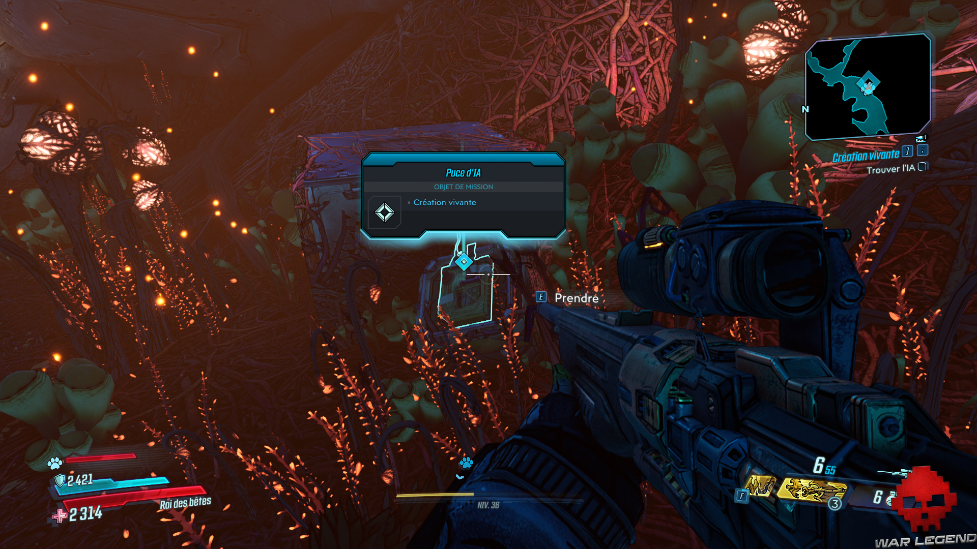 guide borderlands 3 création vivante