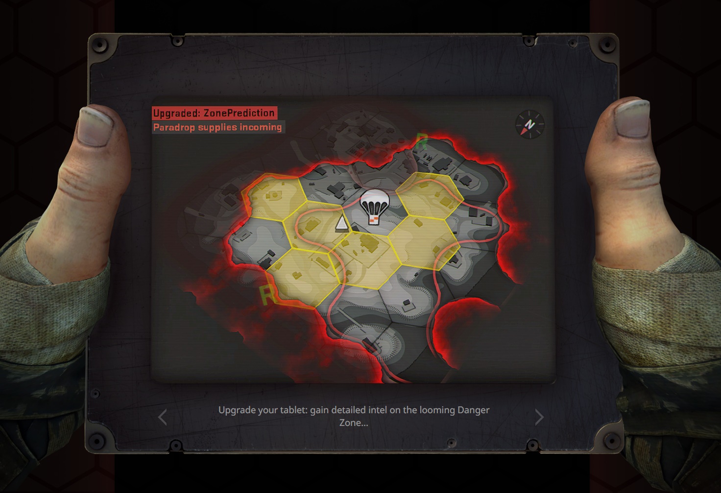 screenshot de la tablette de CS:GO Danger Zone