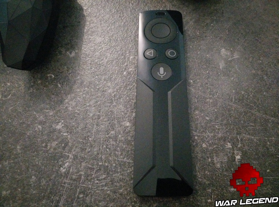 La télécommande du Nvidia Shield