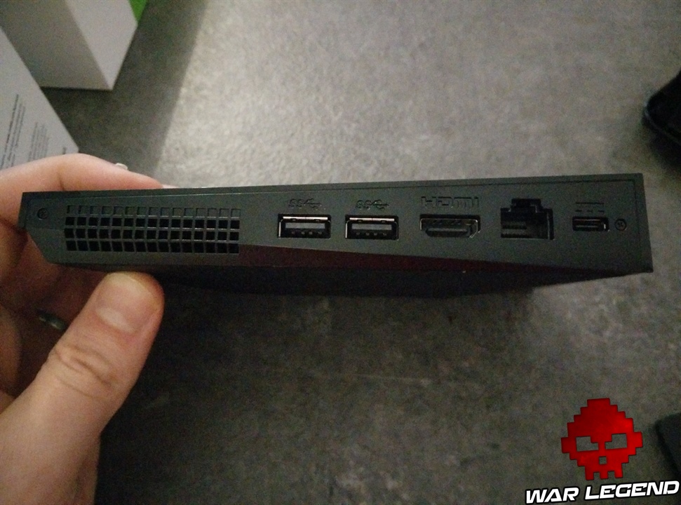 Les ports présents sur le Nvidia Shield