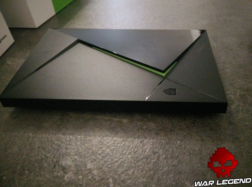 Le Nvidia Shield vu du dessus