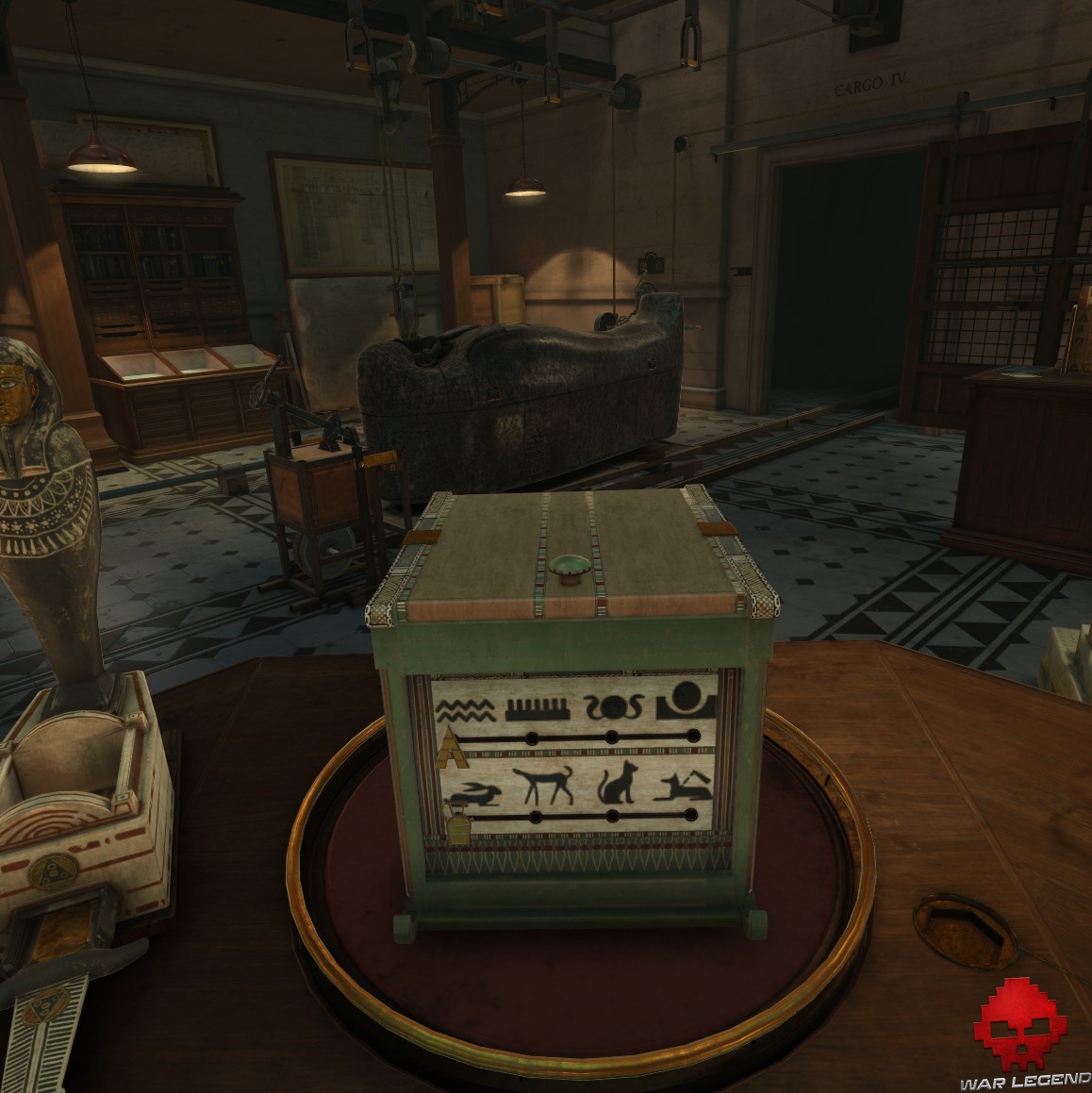 The Room VR: A Dark Matter - boîte égyptienne