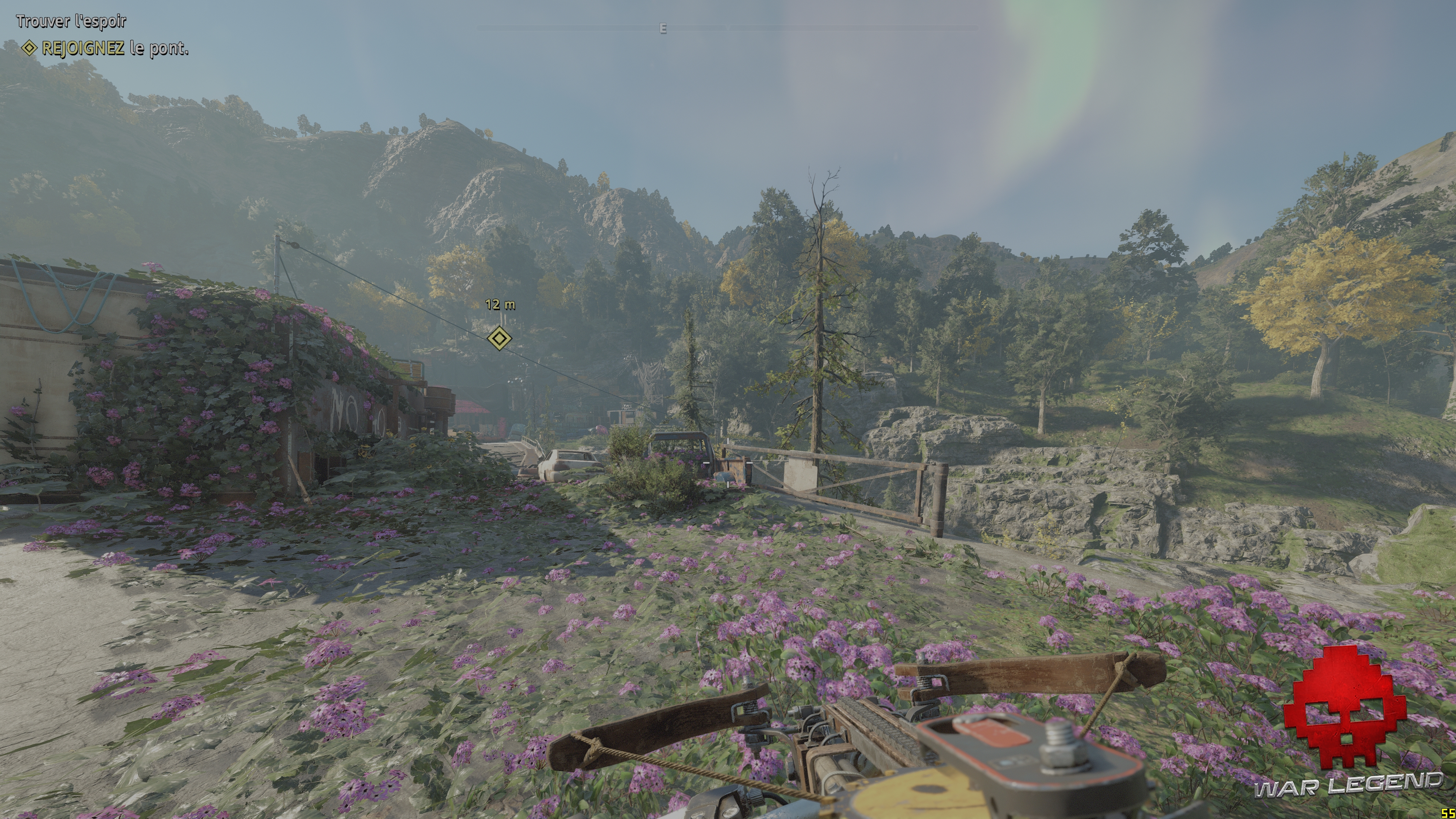 Test Far Cry: New Dawn - Panorama de fleurs