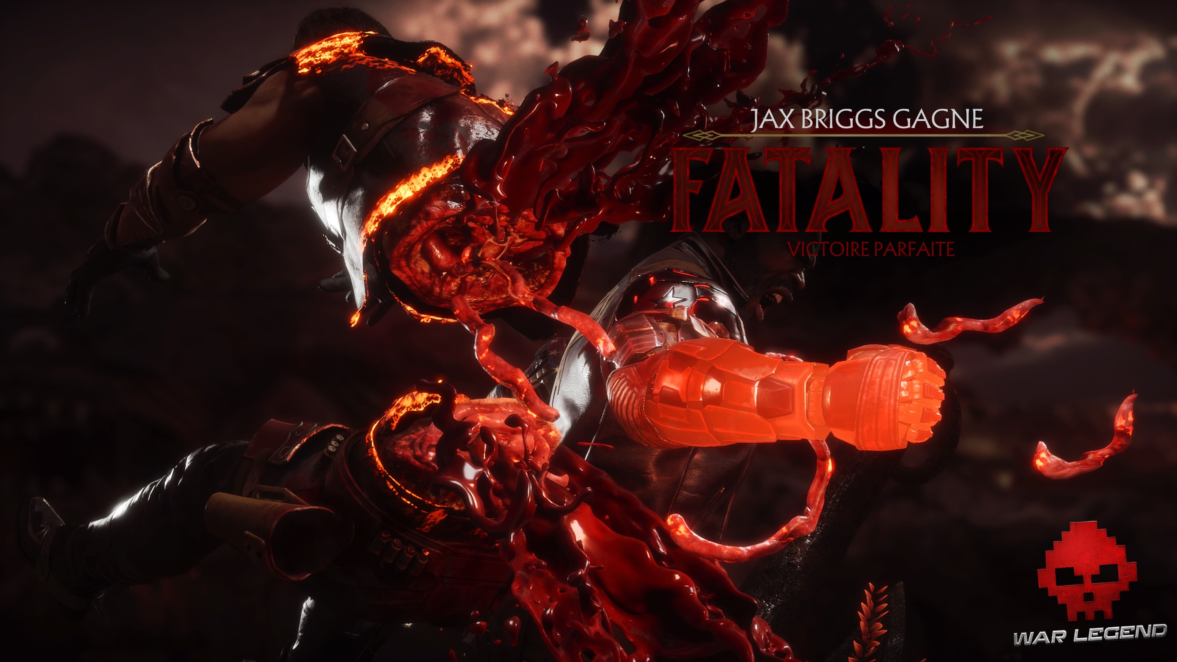 Test Mortal Kombat 11 - Fatality de Jax Briggs