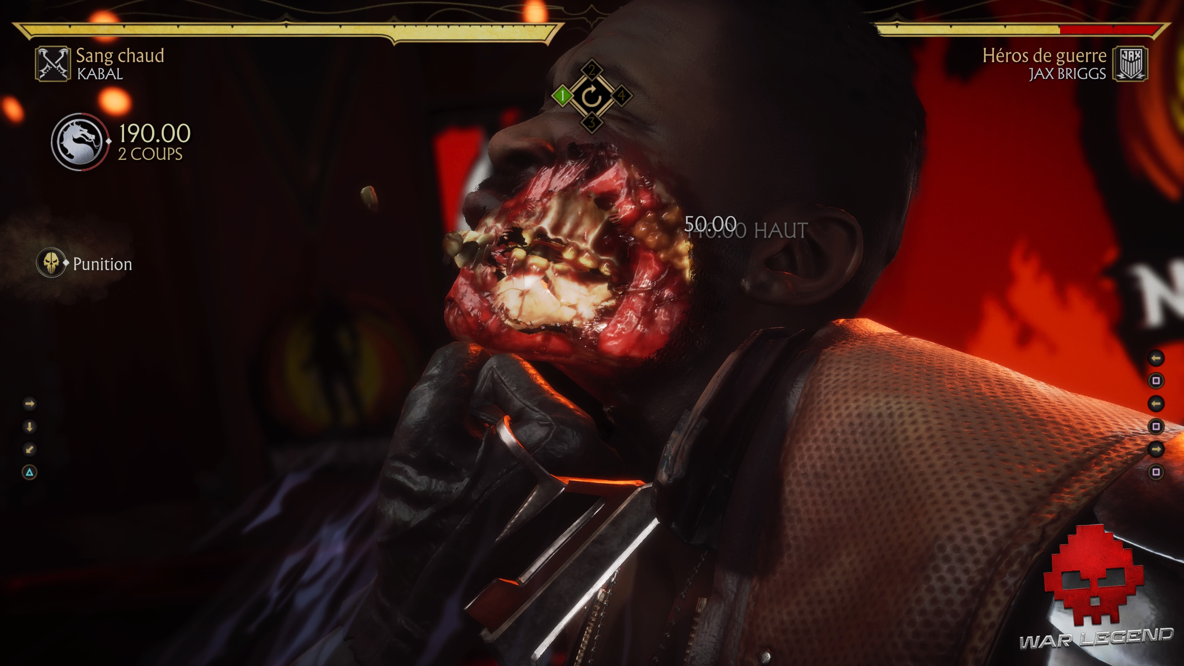 Test Mortal Kombat 11 - Coup Broyant de Kabal