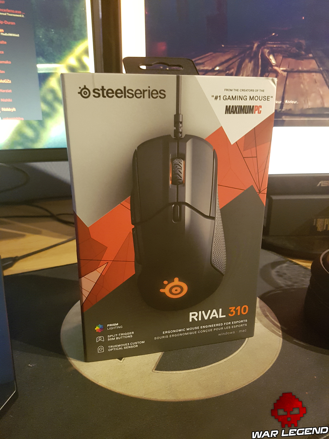 Test Steelseries Rival 310