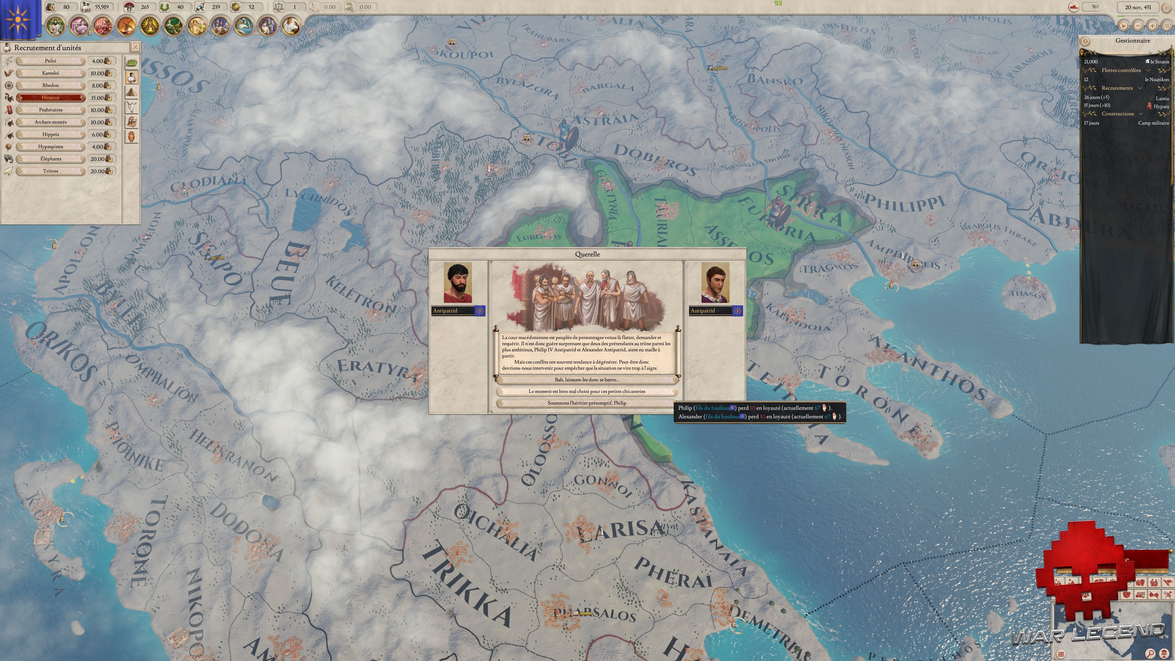 Test Imperator: Rome - Macédoine