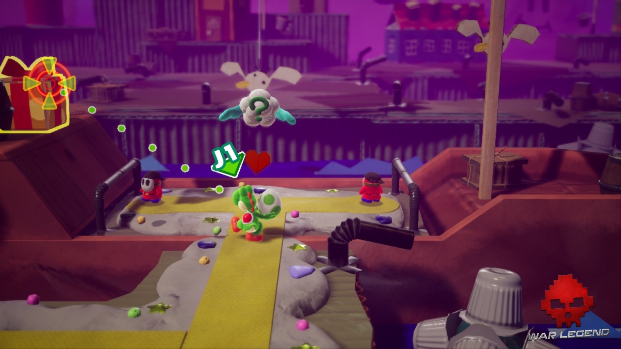 Test Yoshi's Crafted World - gestion de la profondeur