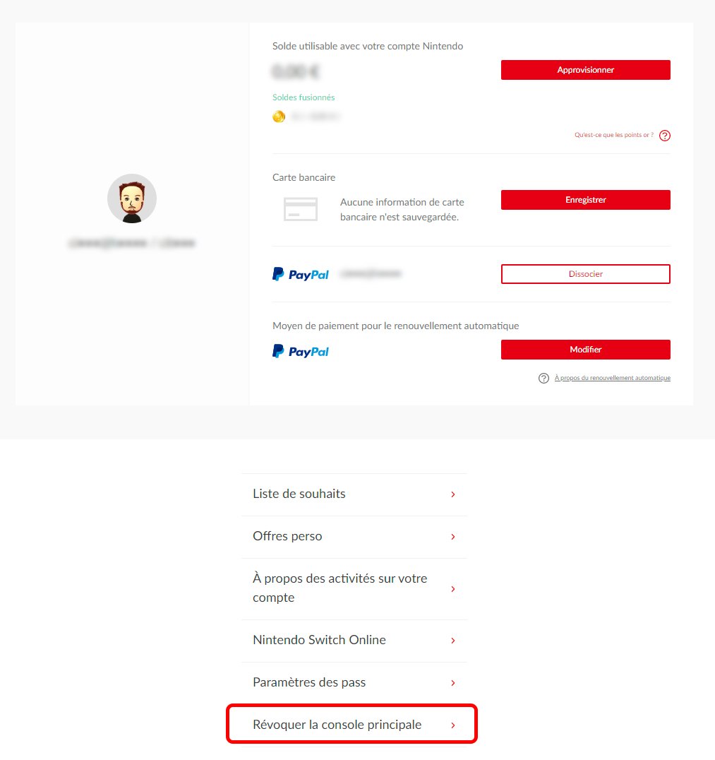 tuto_PartageJeuxSwitch révocation console principale compte Nintendo