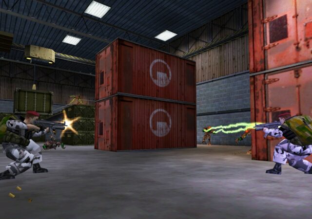 Capture d'une partie multijoueur de Half Life