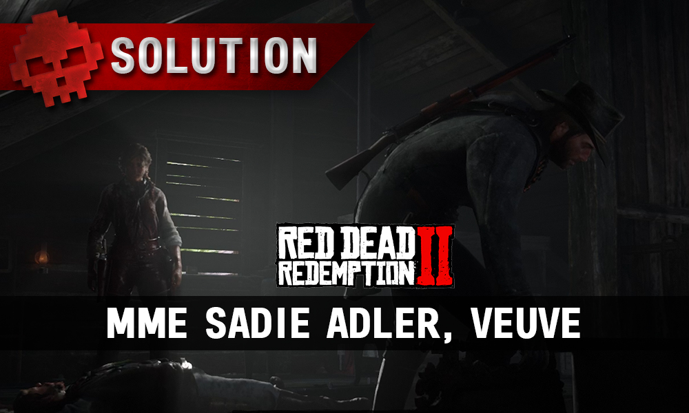 vignette soluce red dead redemption 2 mme sadie adler veuve