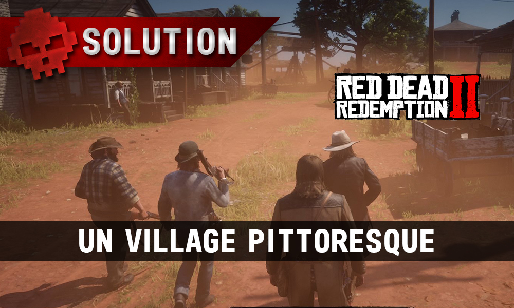 vignette soluce red dead redemption 2 un village pittoresque
