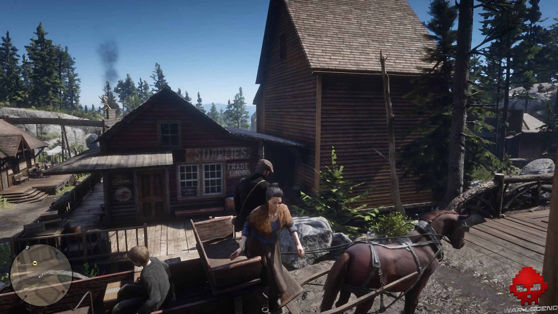 solution red dead redemption 2 la roue tourne arthur descend de chariot