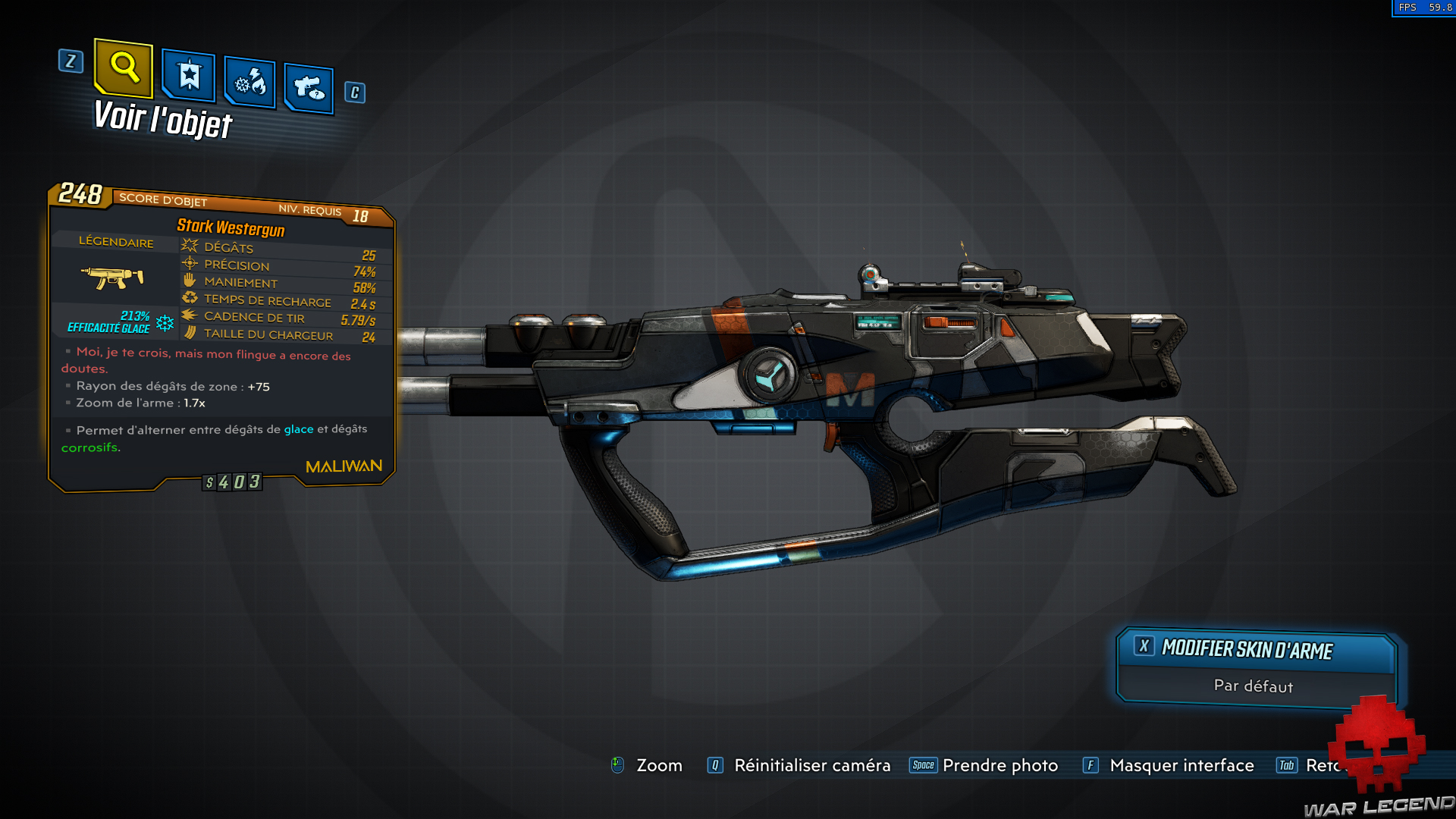 Guide borderlands 3 légendaire westergun