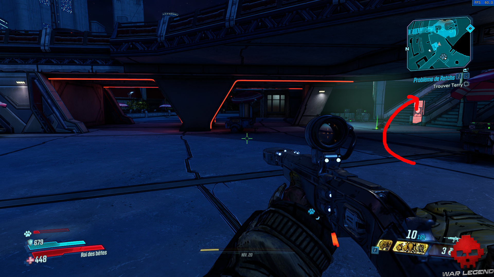 soluce borderlands 3 problème de rachts